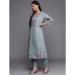 Picture of Cotton & Silk Light Slate Grey Kurtis And Tunic