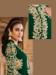 Picture of Amazing Georgette Dark Green Anarkali Salwar Kameez