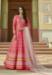 Picture of Alluring Silk Rosy Brown Readymade Gown