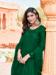 Picture of Splendid Net Dark Green Anarkali Salwar Kameez