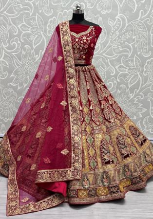 Picture of Fascinating Georgette Rosy Brown Lehenga Choli