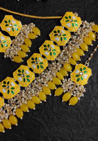 Picture of Charming Golden Rod Necklace Set