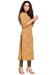 Picture of Fine Cotton Sandy Brown Kurtis & Tunic