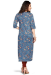 Picture of Graceful Cotton Steel Blue Kurtis & Tunic