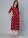 Picture of Good Looking Cotton Maroon Readymade Salwar Kameez