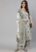 Picture of Rayon & Cotton Silver Readymade Salwar Kameez