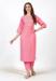 Picture of Rayon & Cotton Light Coral Kurtis And Tunic
