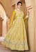Picture of Excellent Georgette Golden Rod Readymade Gown
