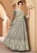 Picture of Admirable Georgette Dim Gray Readymade Gown