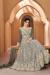 Picture of Admirable Georgette Dim Gray Readymade Gown