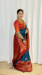 Picture of Superb Silk Teal Saree