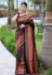 Picture of Ravishing Silk Black Saree