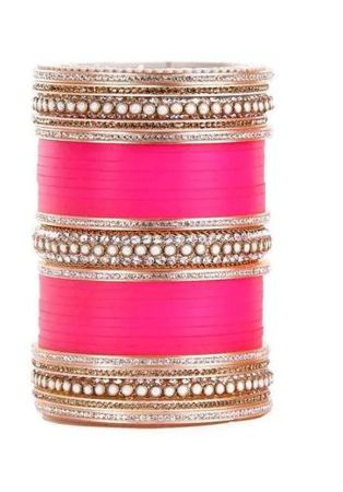 Picture of Statuesque Deep Pink Bangles