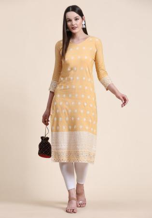 Picture of Comely Cotton Wheat Kurtis & Tunic