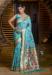 Picture of Amazing Silk Sky Blue Saree