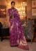 Picture of Statuesque Silk Purple Saree