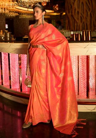 Picture of Sublime Silk Light Coral Saree