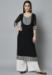 Picture of Charming Georgette Black Kurtis & Tunic