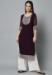Picture of Radiant Georgette Black Kurtis & Tunic