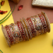 Picture of Stunning Maroon Bangles