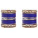 Picture of Statuesque Midnight Blue Bangles