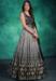 Picture of Stunning Georgette Black Readymade Gown