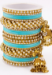 Picture of Enticing Sky Blue Bangle