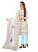 Picture of Stunning Cotton Off White Straight Cut Salwar Kameez
