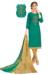 Picture of Fascinating Cotton Teal Straight Cut Salwar Kameez