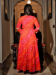 Picture of Alluring Rayon & Cotton Dark Salmon Readymade Gown