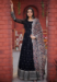 Picture of Well Formed Georgette Black Readymade Gown