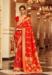 Picture of Comely Chiffon Red Saree