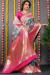 Picture of Marvelous Silk Hot Pink Saree