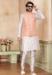 Picture of Graceful Silk Off White Kurtas