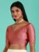 Picture of Classy Silk Indian Red Designer Blouse
