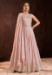 Picture of Beautiful Georgette Thistle Readymade Gown