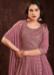 Picture of Taking Georgette Rosy Brown Readymade Gown