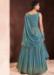 Picture of Lovely Georgette Cadet Blue Readymade Gown
