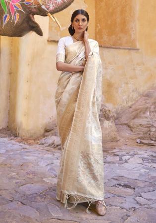 Picture of Sightly Silk Thistle Saree