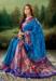 Picture of Pleasing Silk Teal Saree