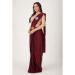 Picture of Lovely Lycra Maroon Saree