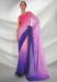 Picture of Fascinating Georgette & Organza Pale Violet Red Saree