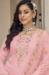 Picture of Well Formed Georgette Pink Straight Cut Salwar Kameez