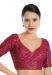 Picture of Well Formed Silk Maroon Designer Blouse
