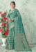 Picture of Magnificent Organza Teal Saree