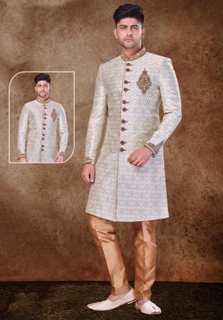 Picture of Admirable Silk Silver Kurtas