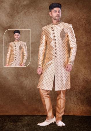 Picture of Shapely Silk Rosy Brown Kurtas