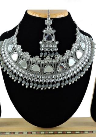 Picture of Bewitching Dark Slate Grey Necklace Set