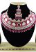 Picture of Admirable Hot Pink Necklace Set