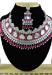 Picture of Comely Deep Pink Necklace Set